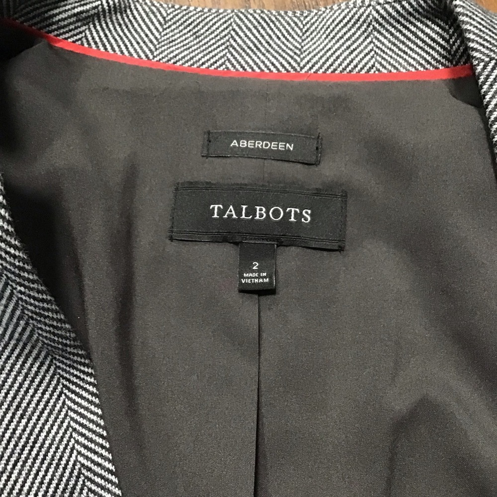 Talbots Aberdeen One Button Jacket size 2 - Picture 4 of 7